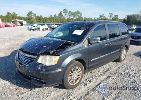 2013 Chrysler Town & Country Touring-L из США, поврежденный, VIN 2C4RC1CG7DR683193